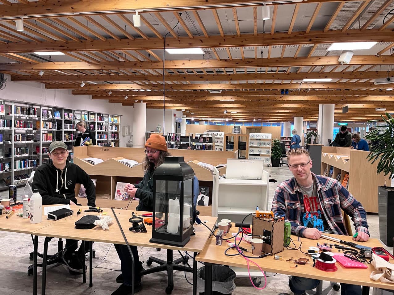 Fiksefest på biblioteket i Trondheim